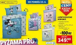 Lidl LOŽNÍ POVLEČENÍ RENFORCÉ nabídka