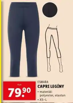 Lidl ESMARA CAPRI LEGÍNY nabídka