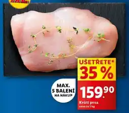 Lidl Krůtí prsa nabídka