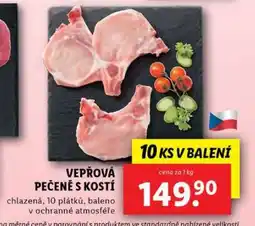 Lidl Vepřová pečeně s kostí nabídka