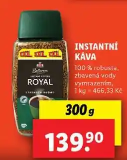 Lidl Bellarom Instant Coffee Royal nabídka