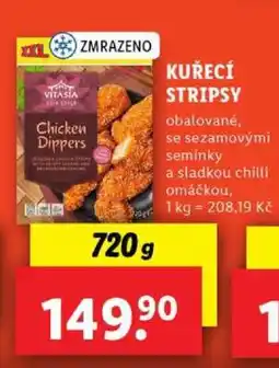 Lidl Kuřecí stripsy nabídka