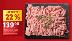 Lidl KRŮTÍ MLETÉ MASO nabídka