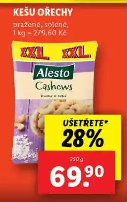 Lidl Alesto Cashews nabídka