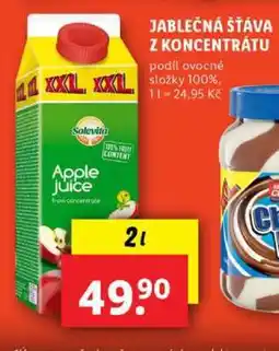 Lidl Solevita Apple Juice nabídka