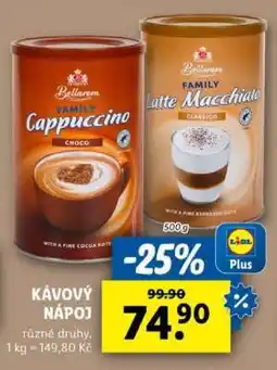 Lidl Bellarom Family Cappuccino/Latte Macchiato nabídka