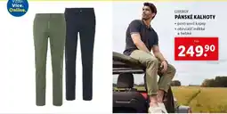 Lidl LIVERGY PÁNSKÉ KALHOTY nabídka