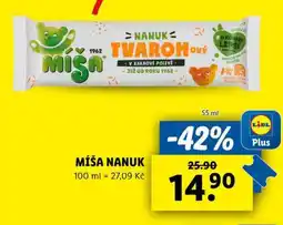 Lidl Míša nanuk nabídka