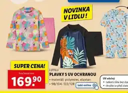 Lidl LUPILU PLAVKY S UV OCHRANOU nabídka