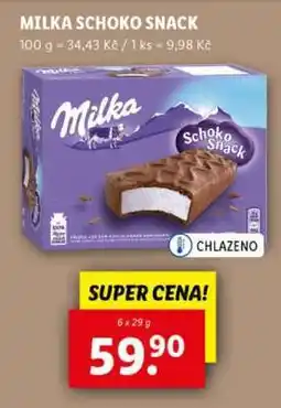 Lidl Milka Schoko Snack nabídka