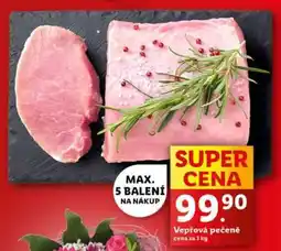 Lidl VEPŘOVÁ PEČENĚ nabídka