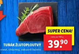 Lidl Tuňák žlutoploutvý nabídka