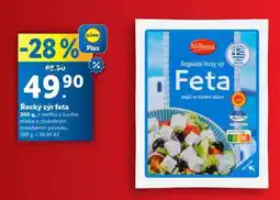Lidl ŘECKÝ SÝR FETA nabídka
