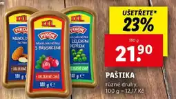 Lidl PIKOK PAŠTIKA nabídka