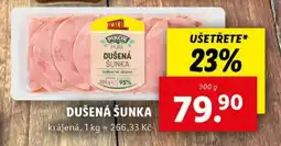 Lidl PIKOK PURE DUŠENÁ ŠUNKA nabídka