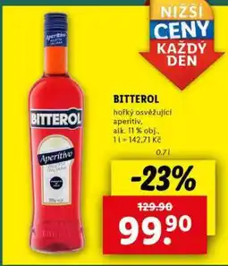 Lidl BITTEROL nabídka
