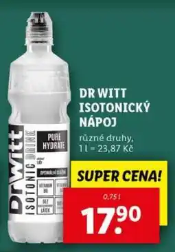 Lidl DR WITT ISOTONICKÝ NÁPOJ nabídka