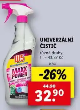 Lidl Univerzální čistič nabídka