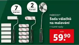 Lidl PARKSIDE Sada válečků na malování nabídka
