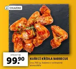Lidl KUŘECÍ KŘÍDLA BARBECUE nabídka