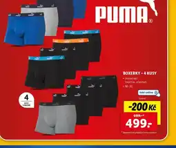 Lidl Boxerky nabídka