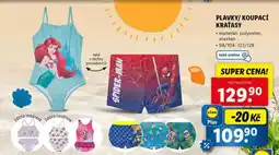 Lidl Koupací kraťasy nabídka