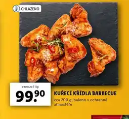 Lidl Kuřecí křídla barbecue nabídka