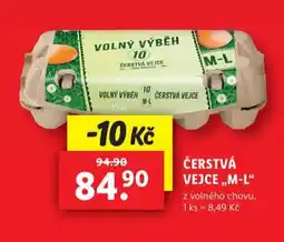 Lidl Vejce m nabídka