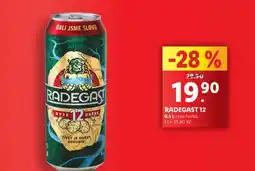 Lidl Pivo radegast ryze hořká 12 nabídka