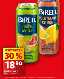 Lidl Birell ochucený nabídka