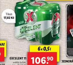 Lidl Pivo excelent 11 nabídka