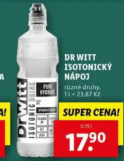 Lidl Dr witt isonický nápoj nabídka