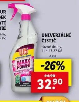 Lidl W5 univerzální čistič nabídka