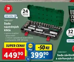 Lidl Sada nástrčných klíčů nabídka