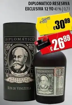 FreeOneShop DIMPLOMATICO Resesrva exclusiva 12 yo nabídka
