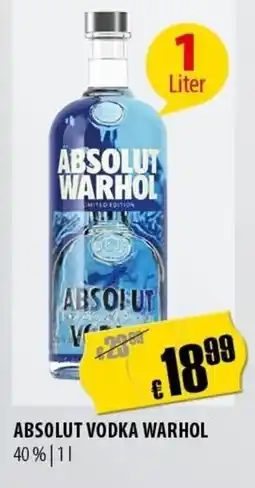 FreeOneShop Absolut vodka warhol nabídka