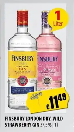 FreeOneShop Finsbury london dry, wild strawberry gin nabídka