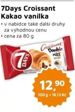 Můjobchod 7Days Croissant Kakao vanilka nabídka