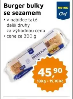 Můjobchod Burger bulky se sezamem nabídka