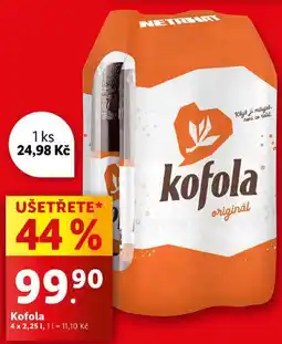 Lidl Kofola, 4x 2,25 l nabídka