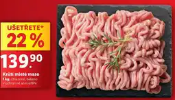 Lidl Krůtí mleté maso, 1 kg nabídka