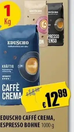 FreeOneShop Eduscho caffé crema, espresso bohne nabídka