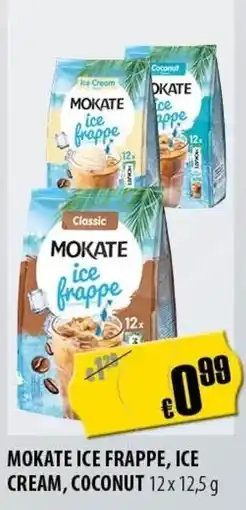 FreeOneShop Mokate ice frappe, ice cream, coconut nabídka
