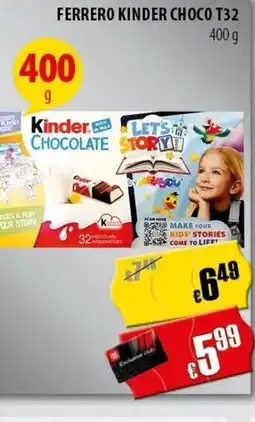 FreeOneShop Ferrero kinder choco t32 nabídka