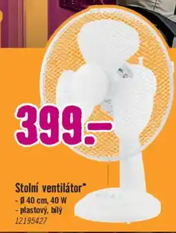 Hornbach Stolní ventilátor nabídka