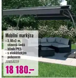 Hornbach Mobilní markýza nabídka