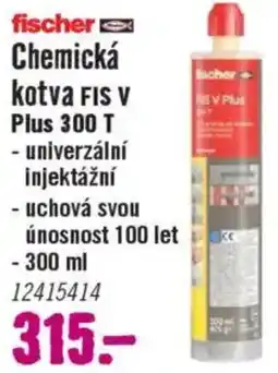 Hornbach Fischer Chemická kotva FIS V Plus 300 T nabídka
