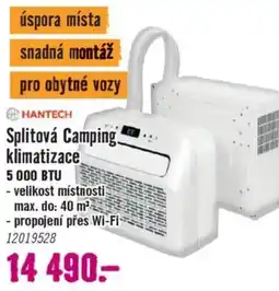 Hornbach HANTECH Splitová Camping klimatizace nabídka