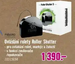 Ovládání rolety Roller Shutter