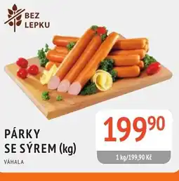 Coop hb Párky se sýrem nabídka